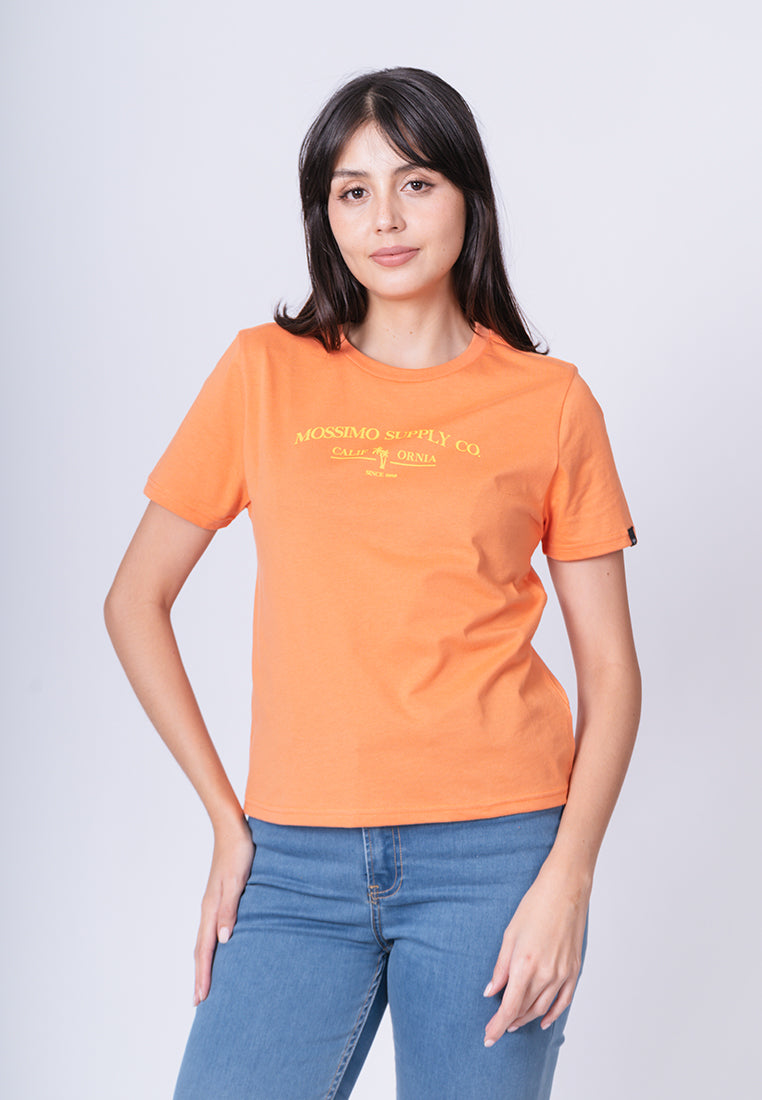 Mossimo Freya Dusty Orange Comfort Fit Tee