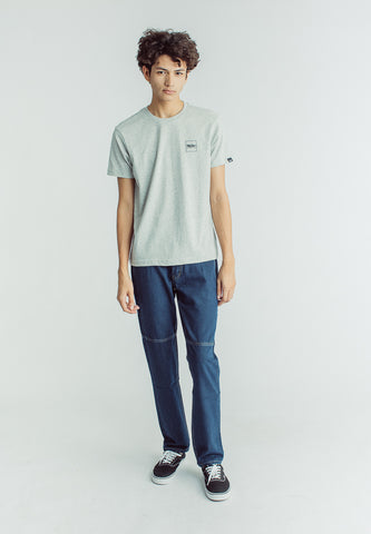 Mossimo Frank Heather Gray Muscle Fit Tee