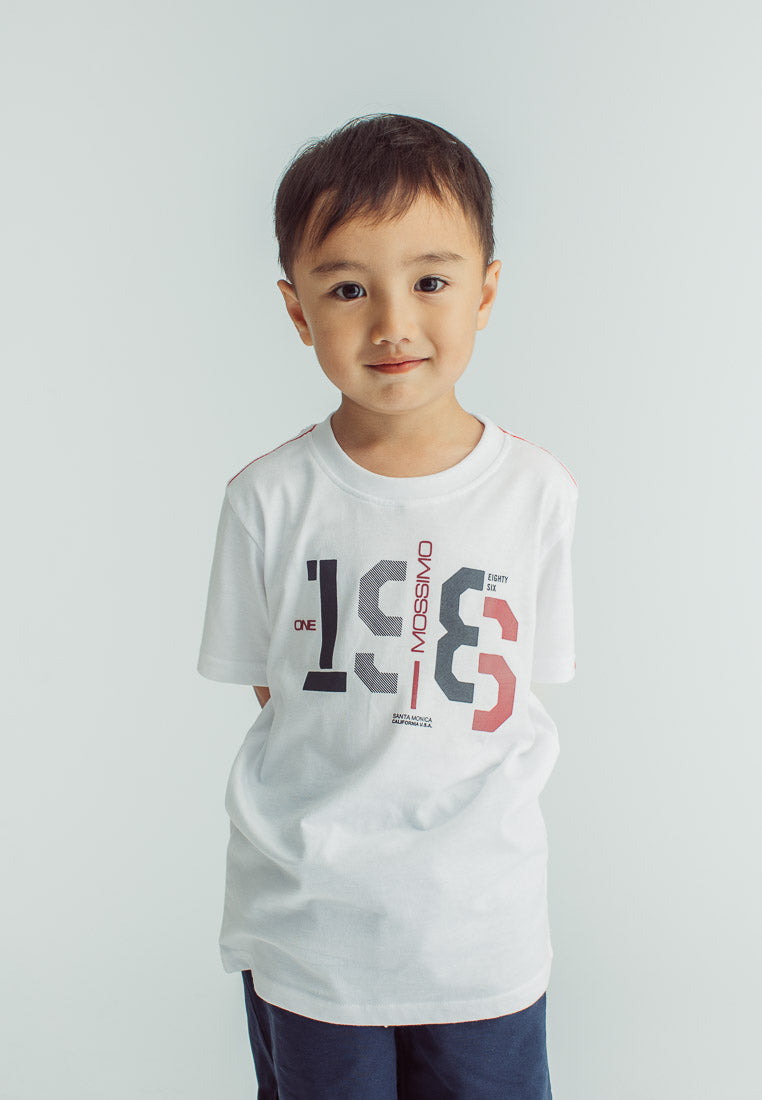 Mossimo Kids Javen White Graphics T-Shirt – Mossimo PH