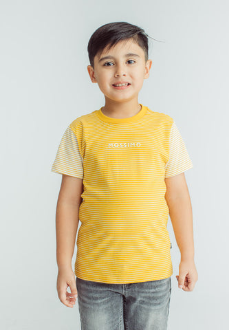 Mossimo Kids Johnrey Mustard Stripes T-shirt