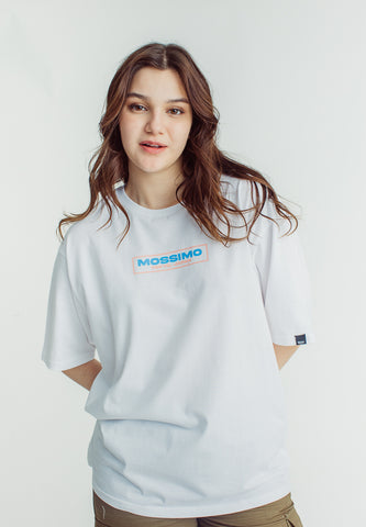 Mossimo Callie White Oversized Fit Tee