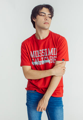 Mossimo Leandro Chili Red Comfort Fit Tee