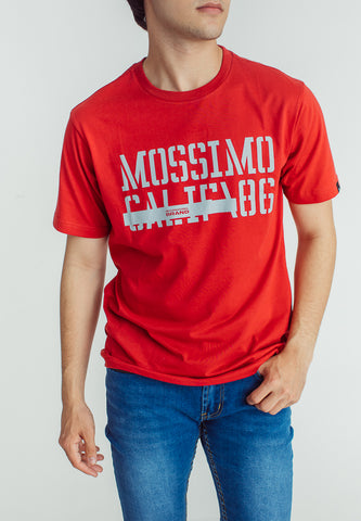 Mossimo Leandro Chili Red Comfort Fit Tee