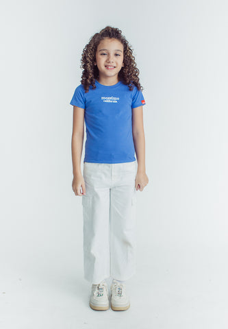 Mossimo Kids Gwen Amparo Blue Basic T-shirt