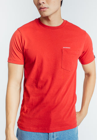 Mossimo Reggie Chili Pepper Muscle Fit Tee