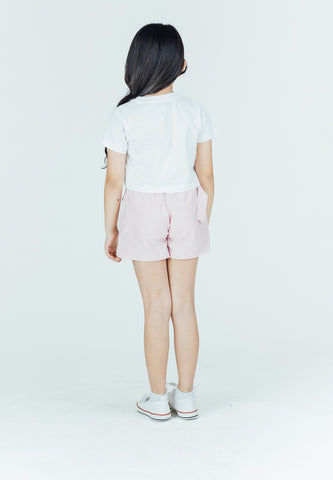 Mossimo Kids Loren Evesand Graphic Tee and Belted Short Set