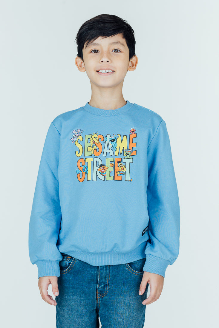 Mossimo Kids Blue Sesame Street Pullover