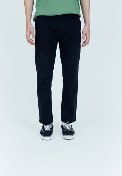 Dave Navy Blue Straight Cut Trousers – Mossimo PH