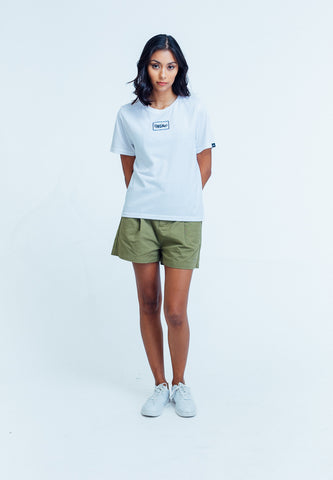 Mossimo Jannah White Comfort Fit Tee