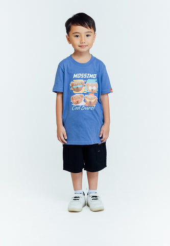 Mossimo Kids Avery Amparo Blue Mossybear Tshirt