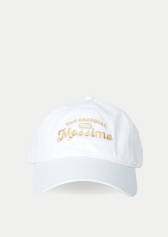 Mossimo White Baseball Cap with Embroidery