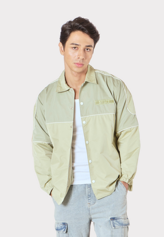 Mossimo Zander Sage Green Relaxed Fit Jacket