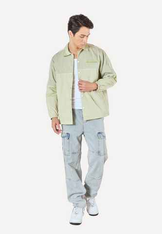 Mossimo Zander Sage Green Relaxed Fit Jacket