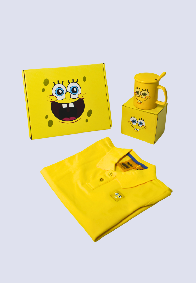 [KIDS GIFT SET] Mossimo Kids Spongebob Yellow Polo Shirt