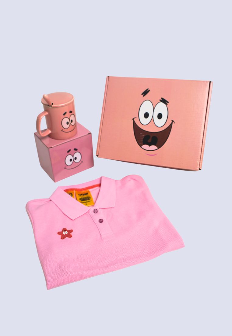 [KIDS GIFT SET] Mossimo Kids Spongebob Pink Polo Shirt