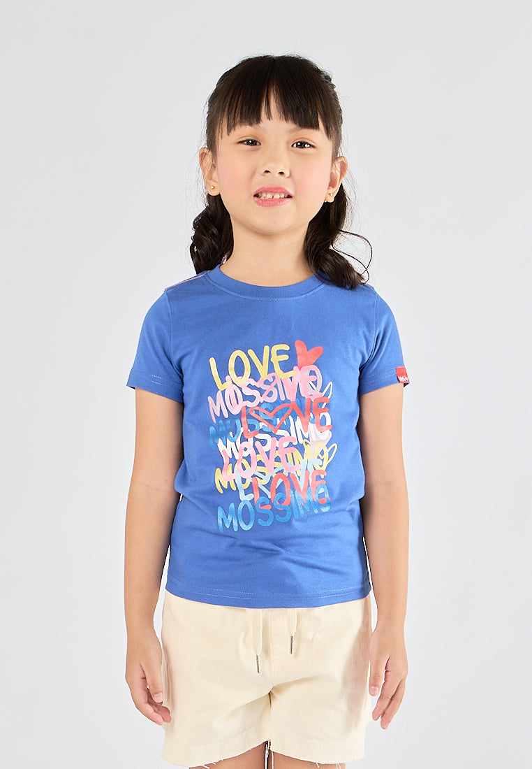 Mossimo Kids Paula Blue Basic Tshirt