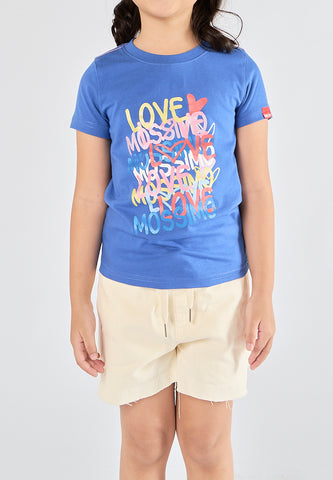 Mossimo Kids Paula Blue Basic Tshirt