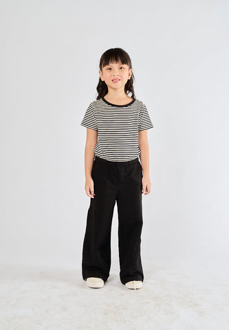 Mossimo Kids Aubrey Black Stripes Jumpsuit