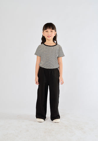 Mossimo Kids Aubrey Black Stripes Jumpsuit