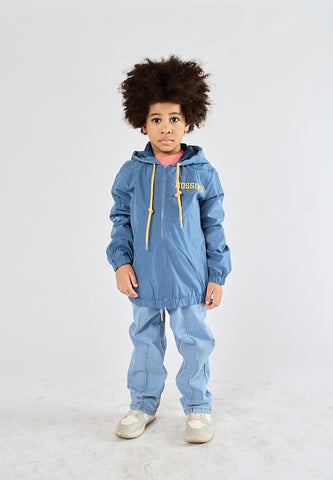 Mossimo Kids Enrique Blue Hooded Jacket