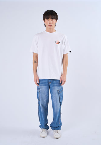 Mossimo Samson White Premium Comfort Fit Tee