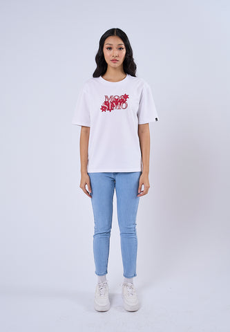 Mossimo Morgan White Modern Fit Tee