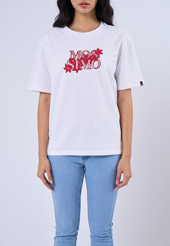 Mossimo Morgan White Modern Fit Tee