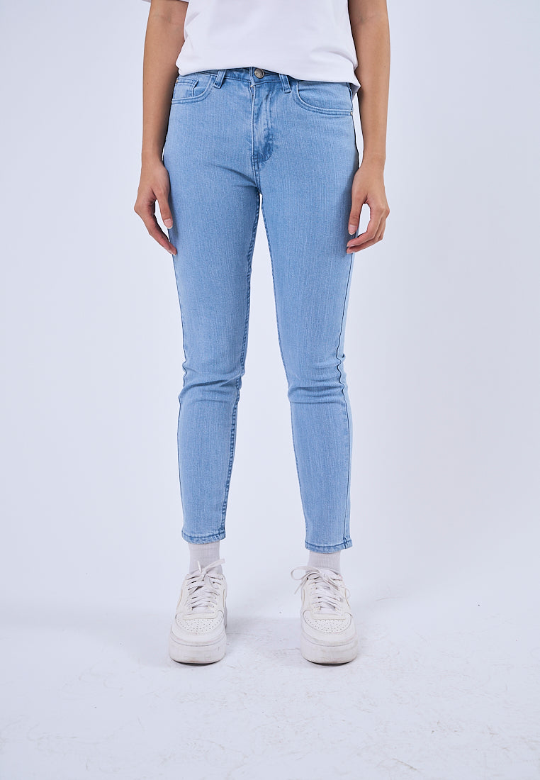 Mossimo Odette Light Blue Five Pocket Skinny Jeans