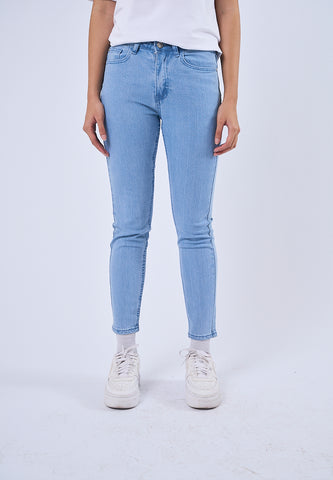 Mossimo Odette Light Blue Five Pocket Skinny Jeans