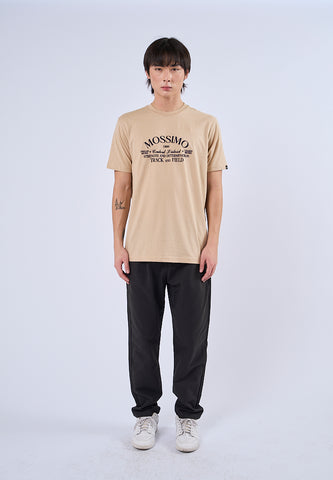 Mossimo Xavian Wheat Round Neck Classic Fit Tee