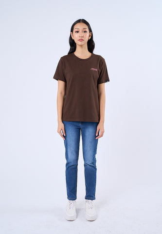 Mossimo Marley Choco Brown Classic Fit Tee