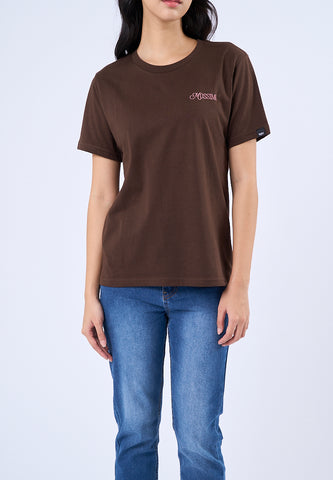 Mossimo Marley Choco Brown Classic Fit Tee