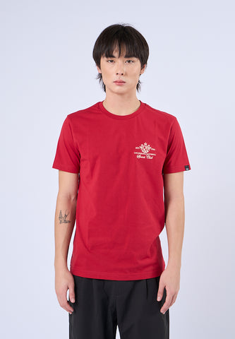 Mossimo Jeff Red Muscle Fit Tee