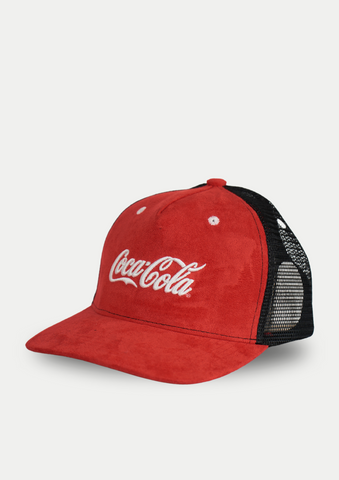 Mossimo Red Black Coca Cola Trucker Cap