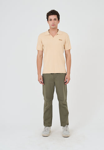 Mossimo Jheo Light Beige Classic Fit Polo Shirt