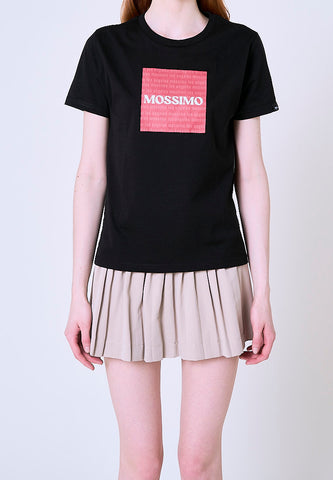 Mossimo Yasmin Black Classic Fit Tee
