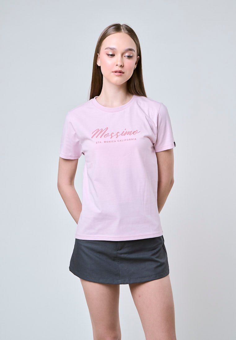 Mossimo Gaia Pink Classic Fit Tee