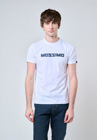 Mossimo Rowan White Muscle Fit Tee