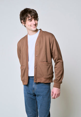 Mossimo Dexter Brown Cardigan Jacket