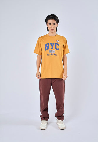 Mossimo Arvy Mustard Yellow Comfort Fit Tee