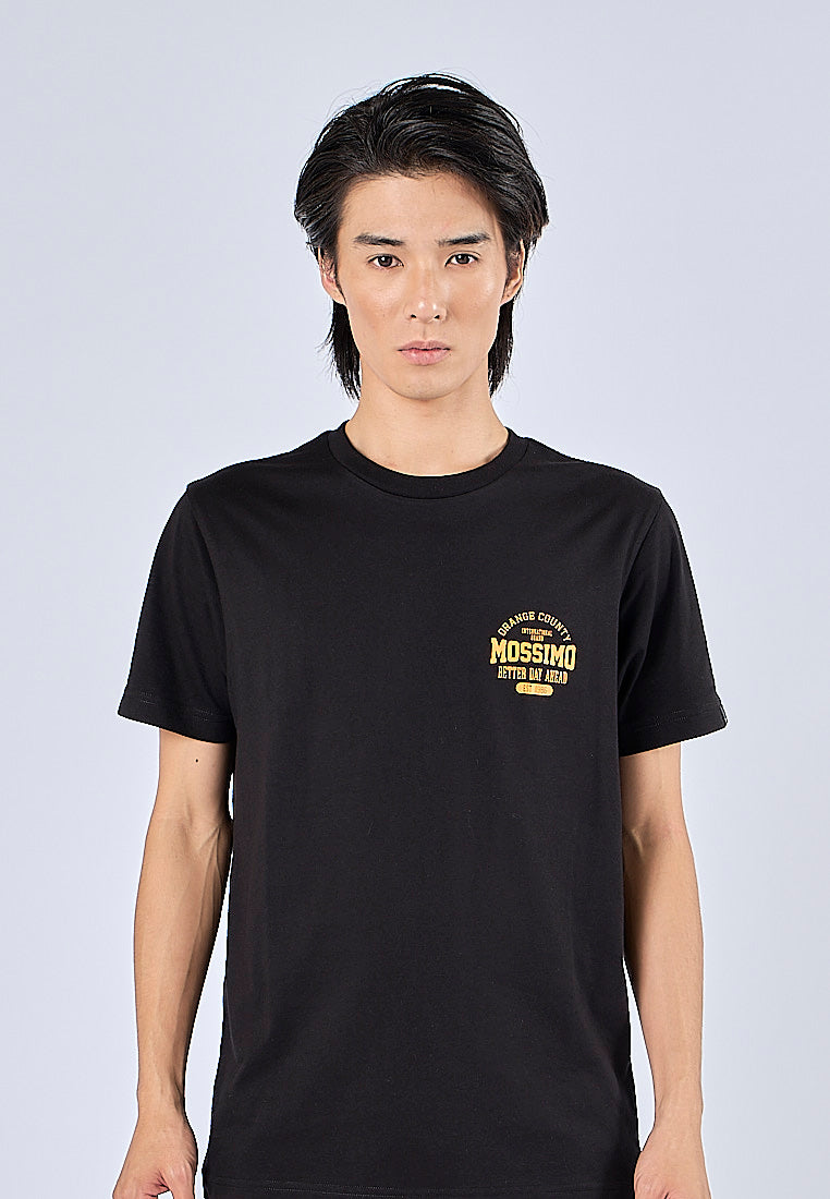 Mossimo Ezekiel Black Muscle Fit Tee