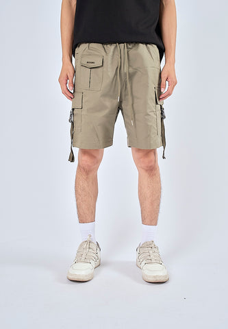 Mossimo Bradley Ivy Green Nylon Cargo Shorts