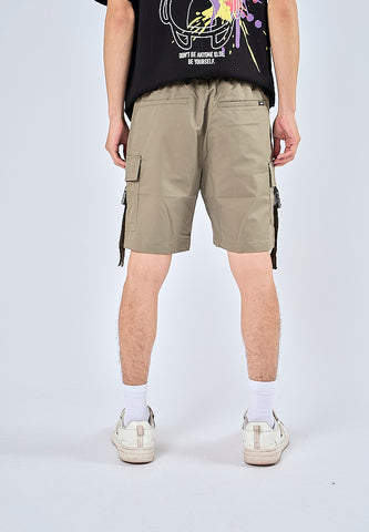 Mossimo Bradley Ivy Green Nylon Cargo Shorts