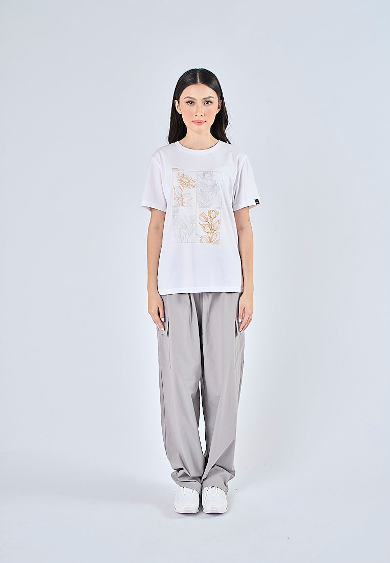 Mossimo Jane White Classic Fit Tee