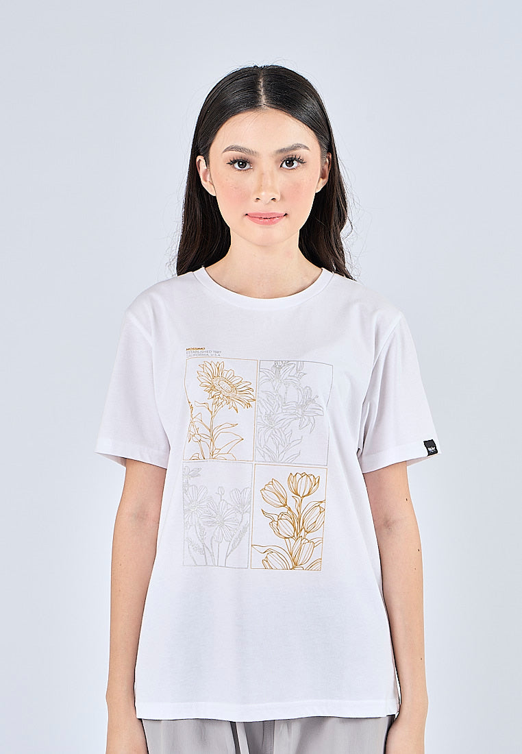 Mossimo Jane White Classic Fit Tee