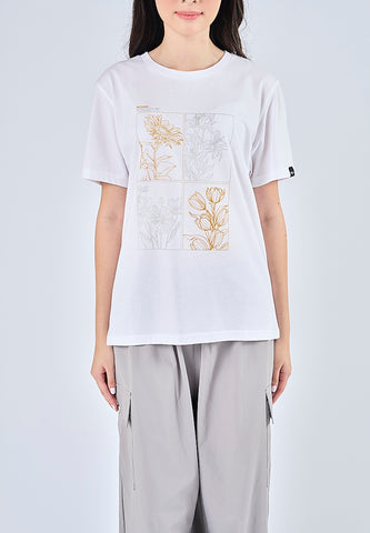 Mossimo Jane White Classic Fit Tee