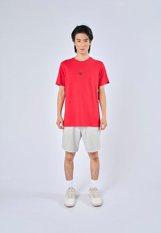 Mossimo Jethro Red Muscle Fit Tee