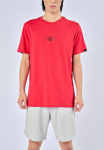 Mossimo Jethro Red Muscle Fit Tee