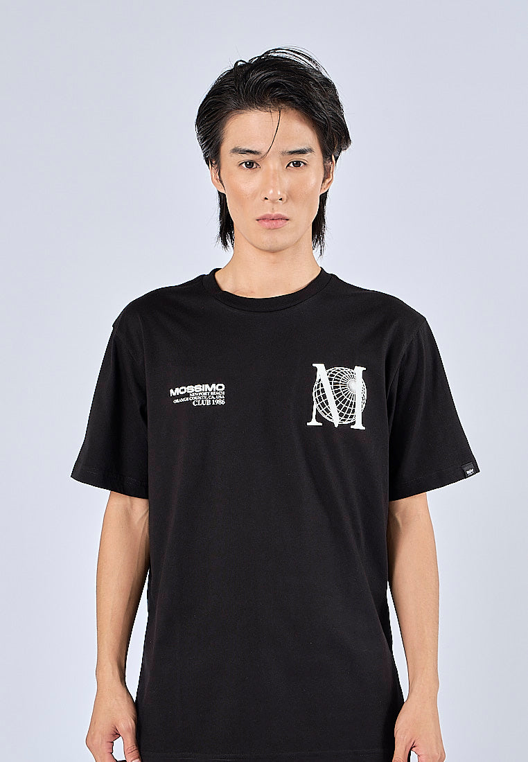 Mossimo Leonard Black Comfort Fit Tee