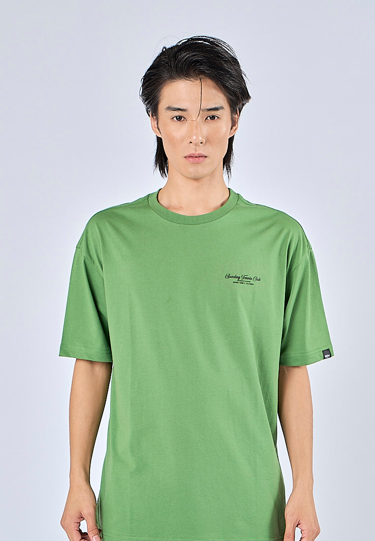 Mossimo Marco Lime Green Urban Fit Tee